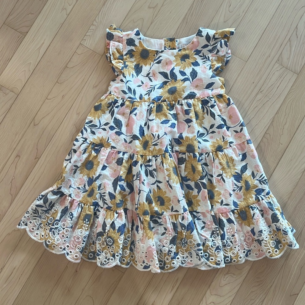 Catherine Malandrino toddler sunflower dress🌻